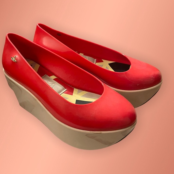 Melissa Shoes - Luxe Melissa x vivienne westwood platform shoes